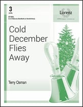 Cold December Flies Away Handbell sheet music cover